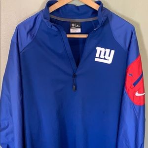 Men’s New York giants half zip